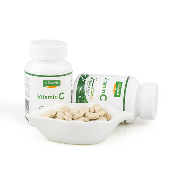 Vitamine C 500 Mg 30 Comprimés Caplets à Libération Temporisée